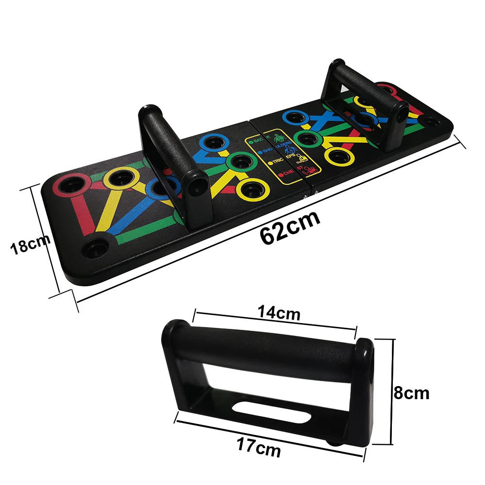 14-in-1 Foldable Push-Up Board